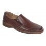 Pantofi casual barbati din piele naturala maro - Masuri pana la 47 GKR10M